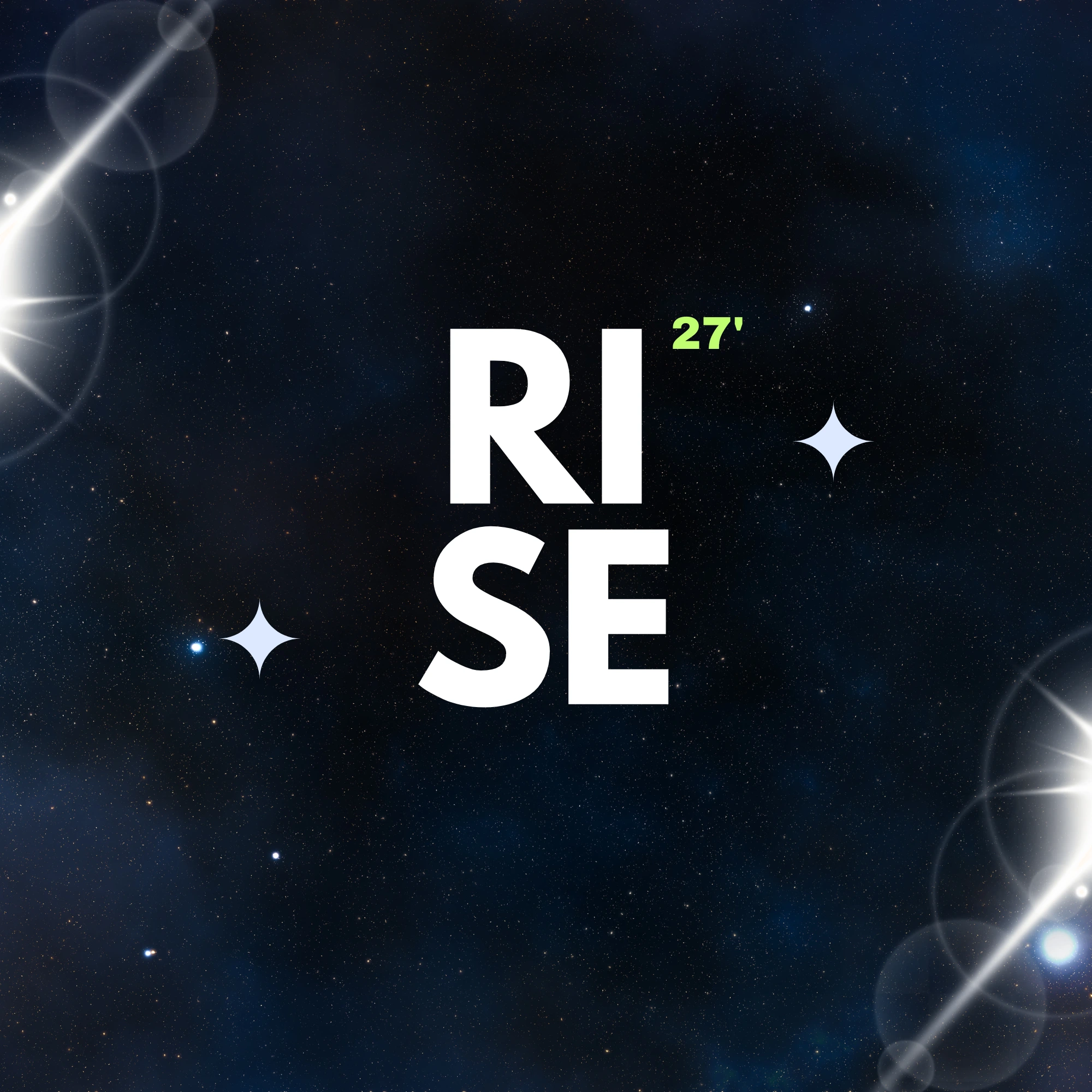 Sigla festivalului RISE 27'